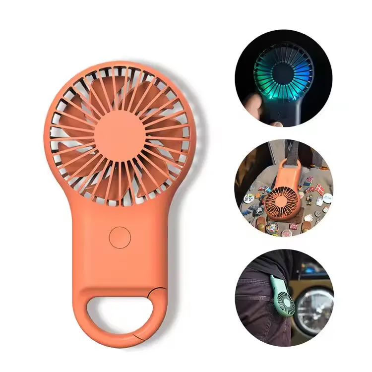 Rechargeable Handheld Fan With Carabiner 6