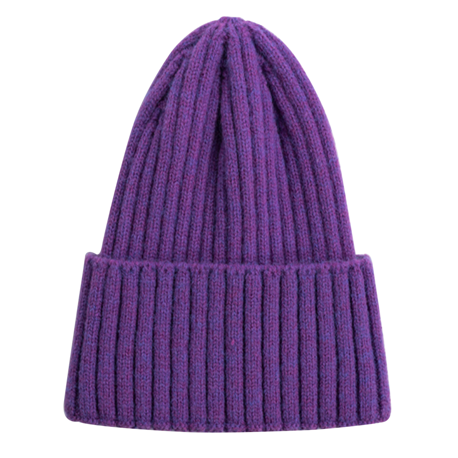 Premium Stock Chunky Ribbed Cuffed Beanie - Acrylic Blend 8