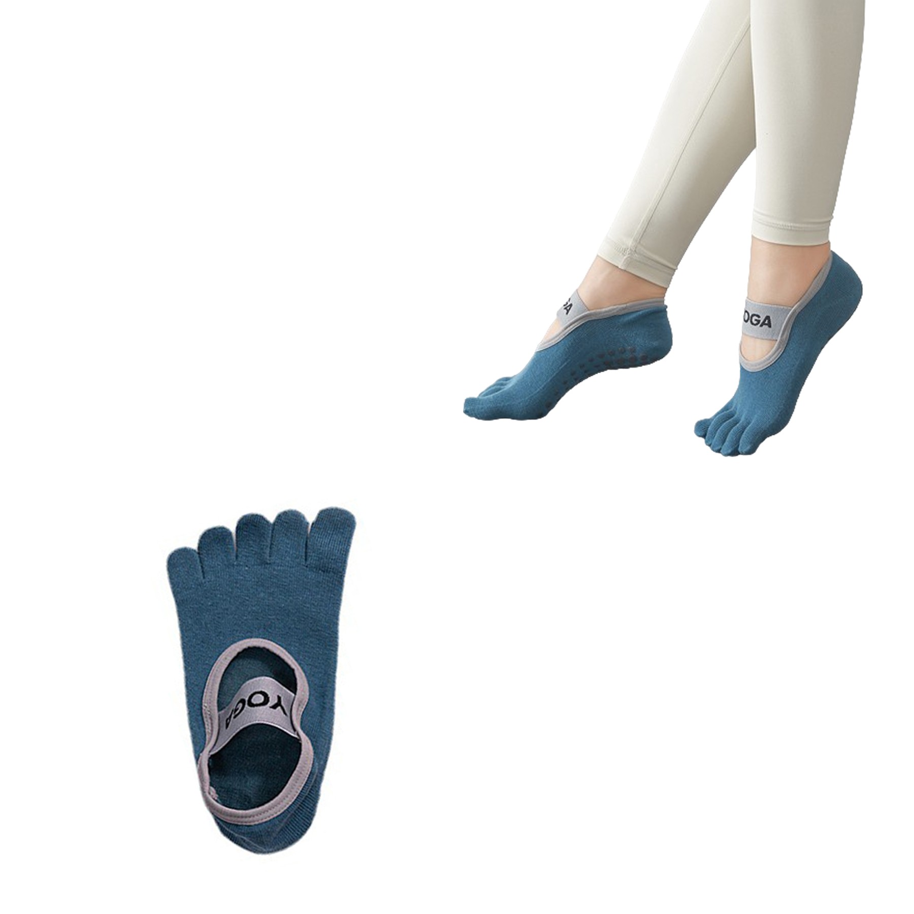 Five Toe Yoga Socks 3