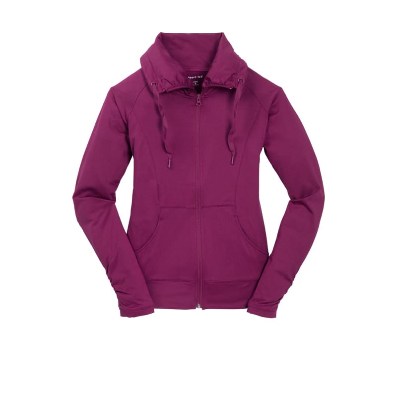 Sport-Tek Women's Sport-Wick Stretch Full-Zip Jacket. 30