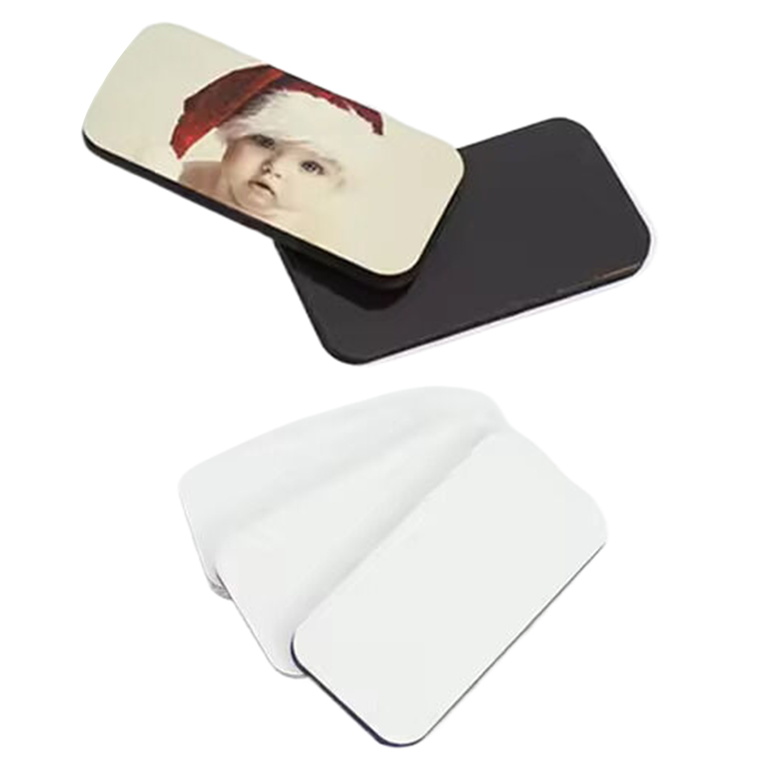 Rectangle Shaped Sublimation MDF Fridge Magnet 4