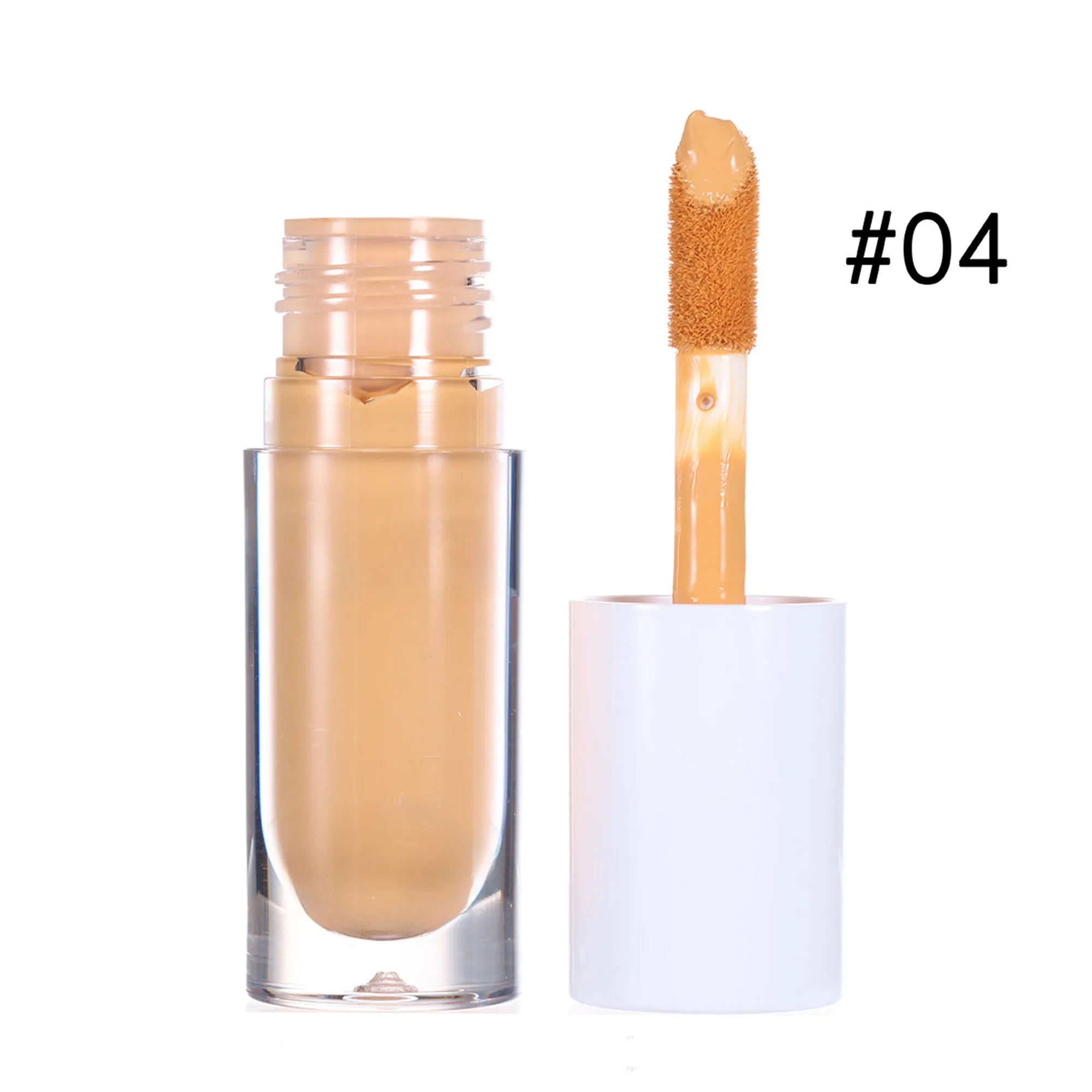 Liquid Concealer Glass Bottle Full Coverage Natural Finish 5