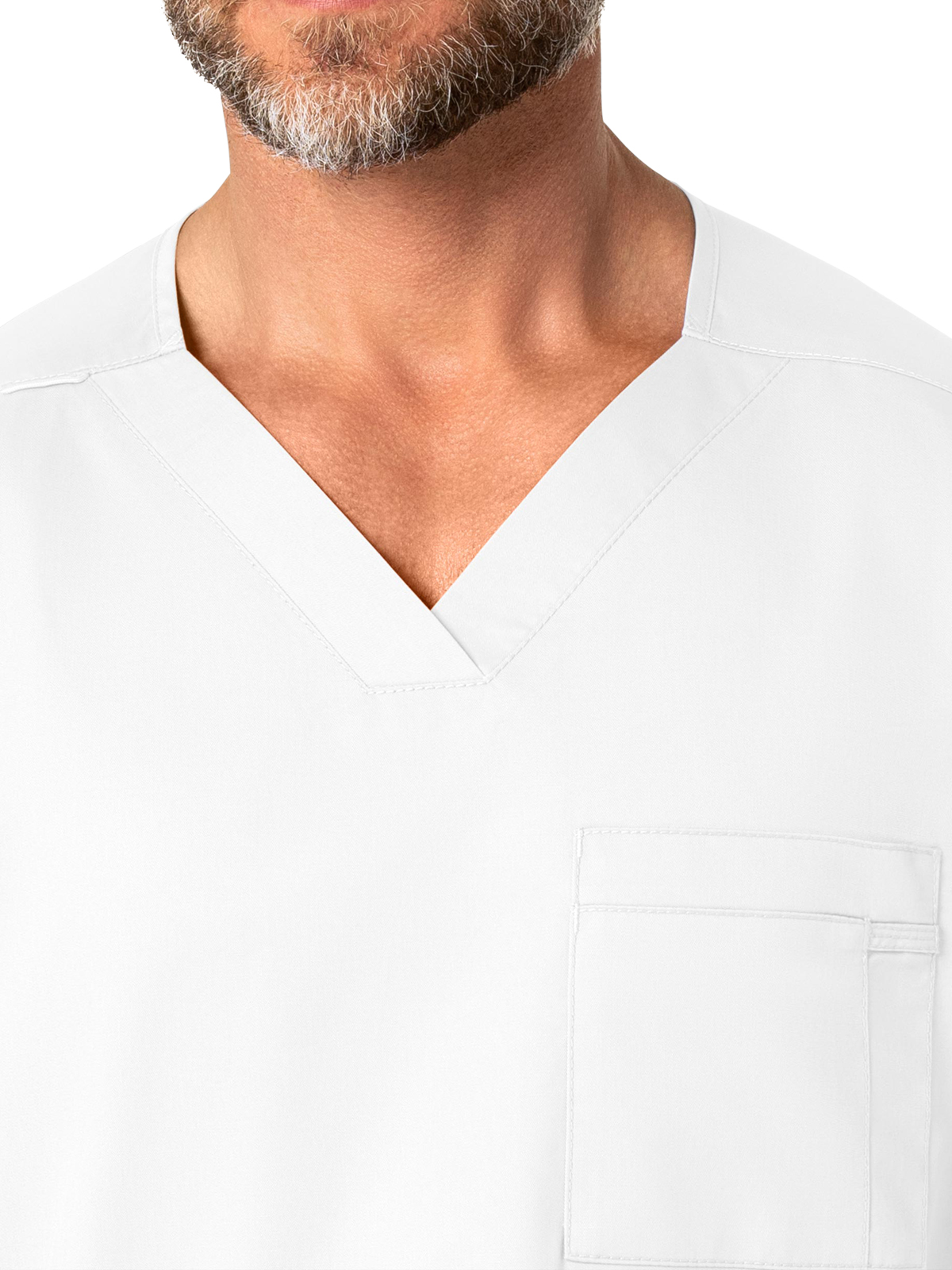Wink - WORK - Men's Four-Pocket Modified V-Neck Top 13