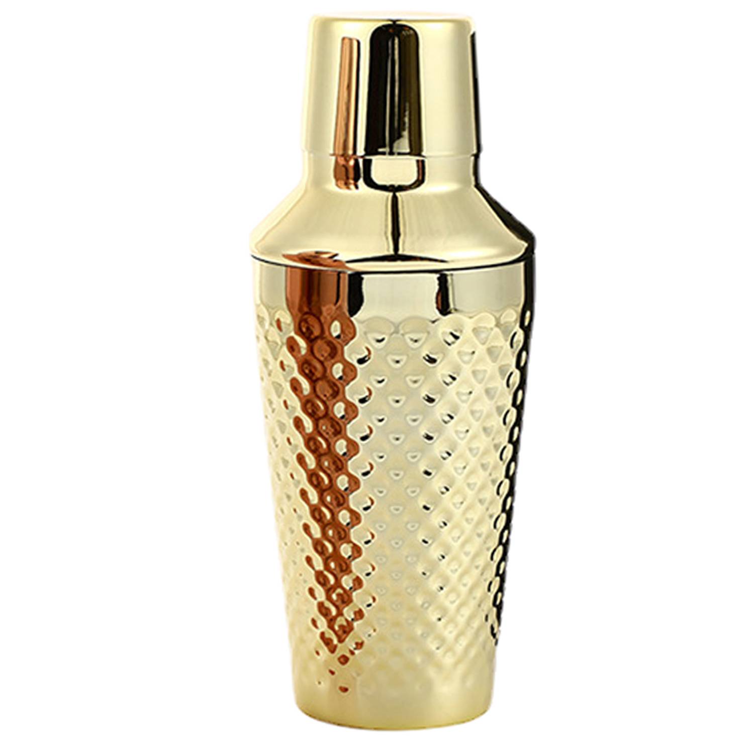 20oz Stainless Steel Cocktail Shaker w/ Built-in Strainer 6