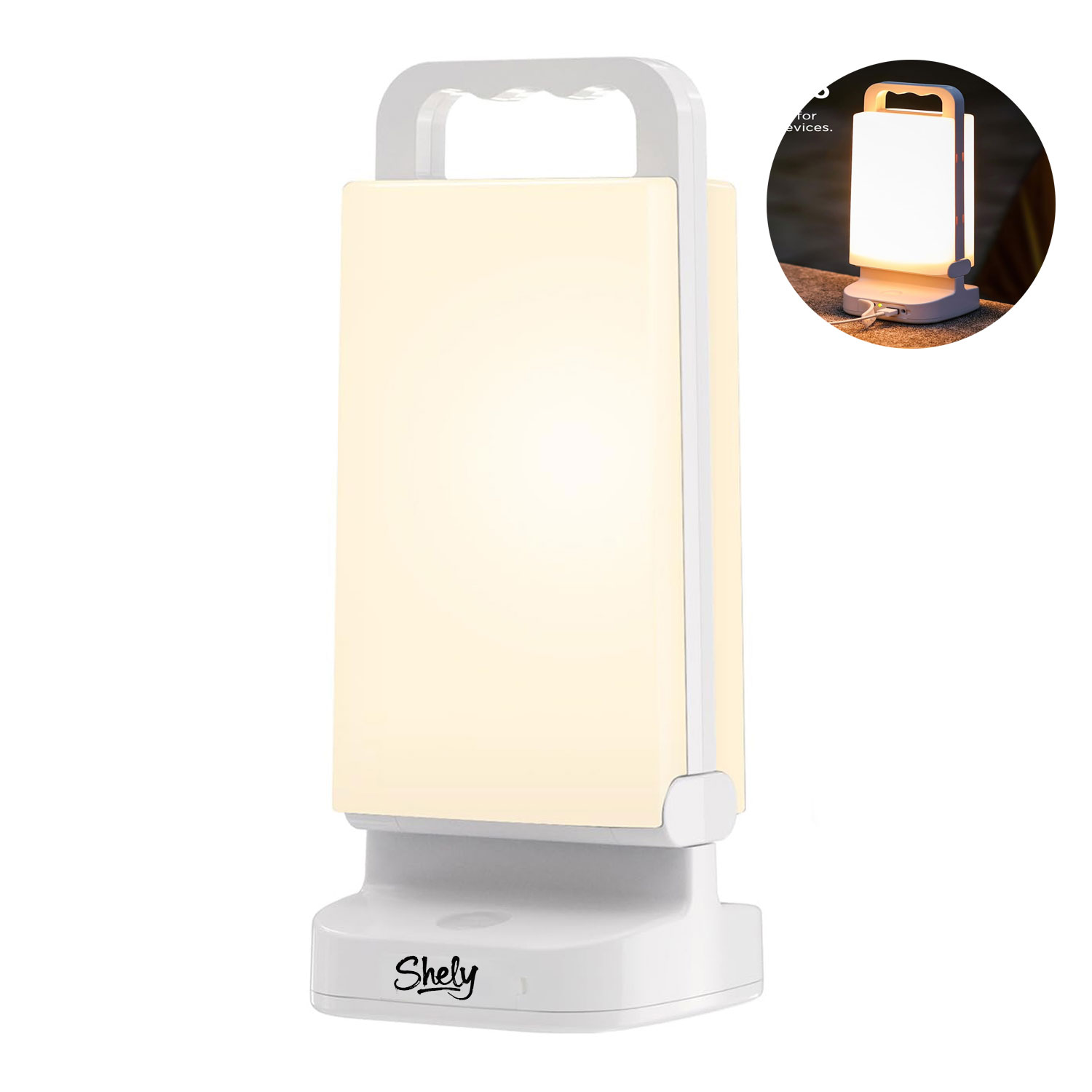 4400mAh Rechargeable Outdoor Solar LED Lantern