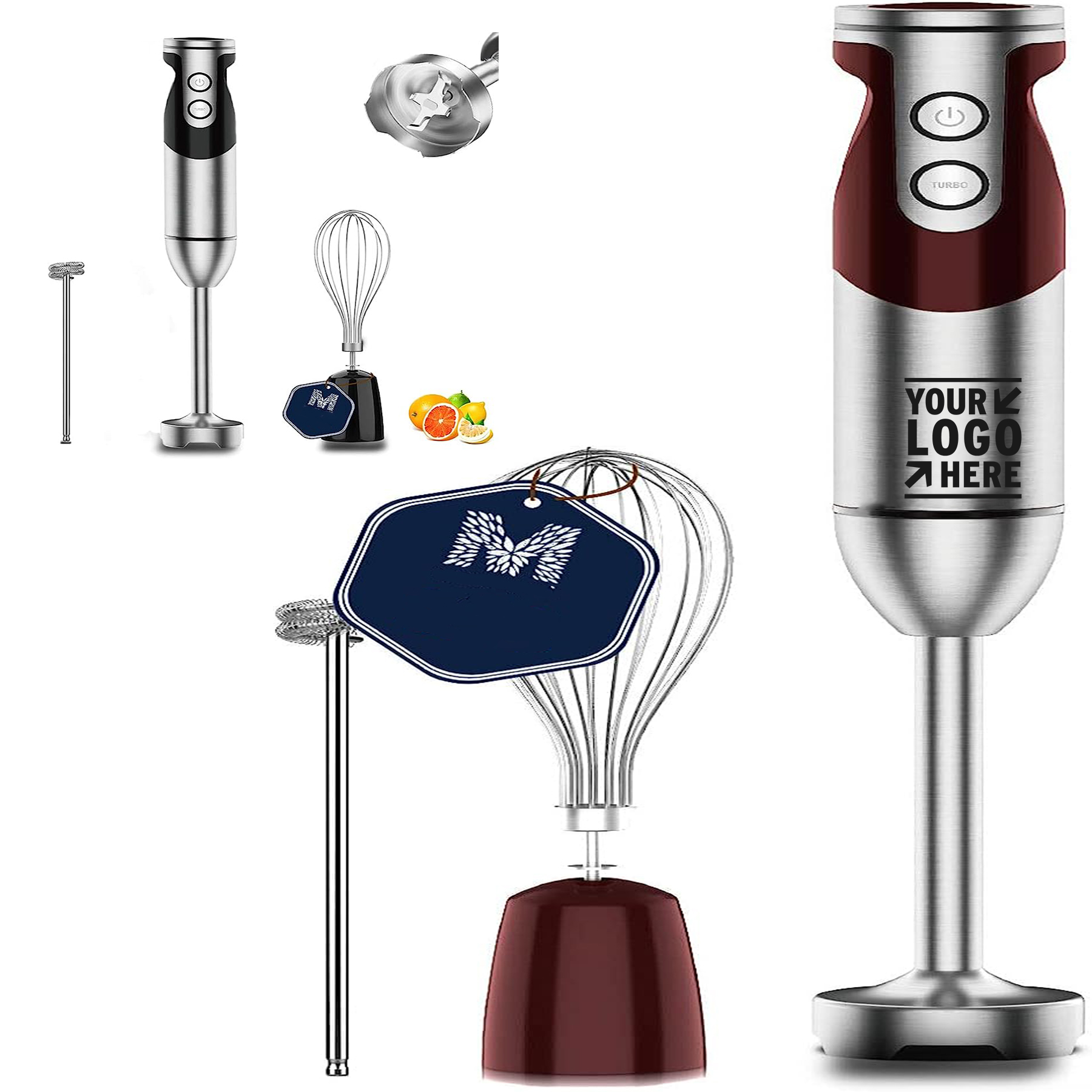 Pro Titanium Reinforced 3-in-1 Immersion Hand Blender 2