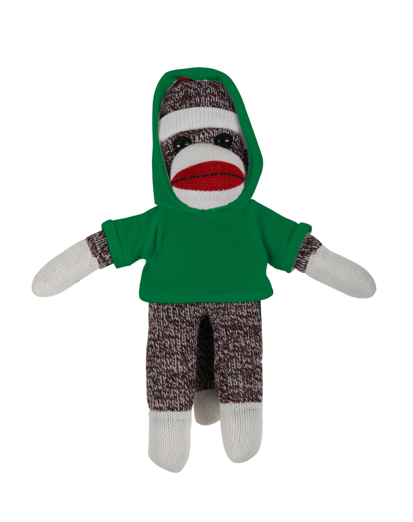 soft plush Original Sock Monkey with hoodie 5