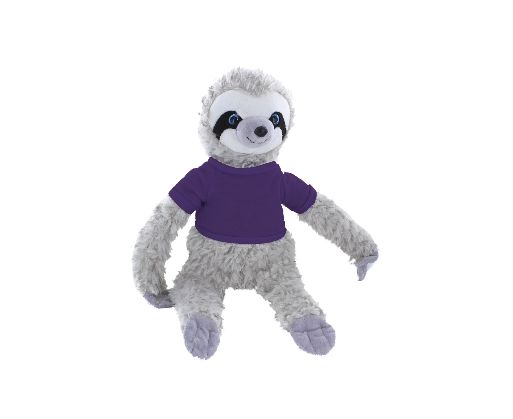 soft plush Sloth with t-shirt 5