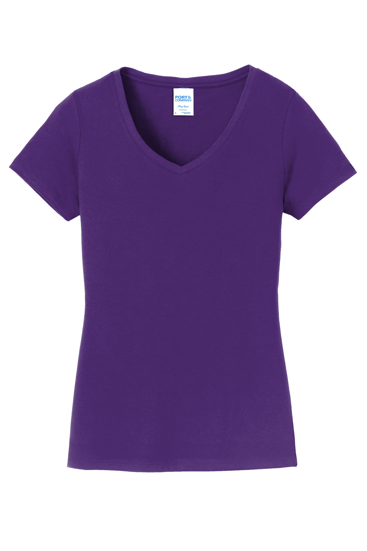 Port & Co Women's Fan Favorite V-Neck Tee. LPC450V 29