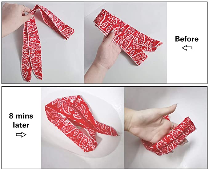 Ice Cooling Neck Wrap Scarf for Women Men Running /Hiking/Camping/Travel/Shopping 42