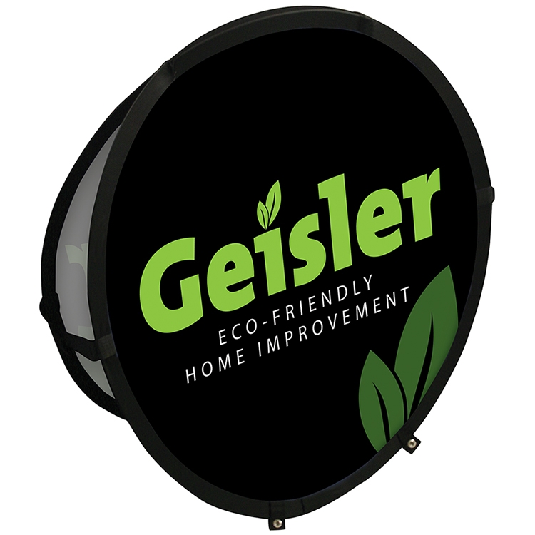 39.37" Circle Pop-Up Banner 4