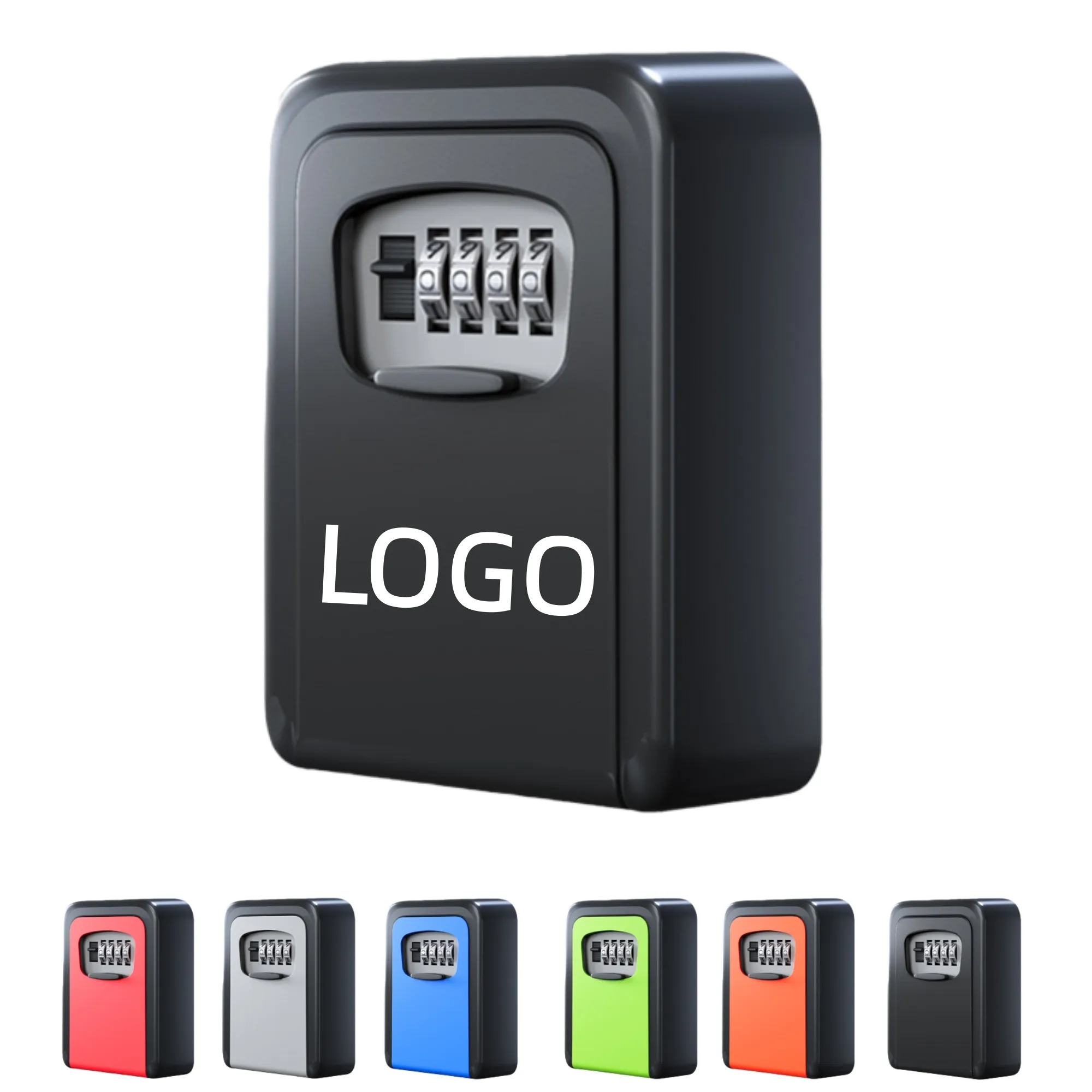 Outdoor Wall Mount Combination Key Safe Lock Box For Home