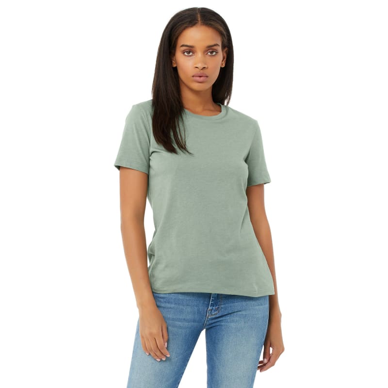 Bella + Canvas Ladies' Relaxed Heather CVC Short-Sleeve T-Shirt 81