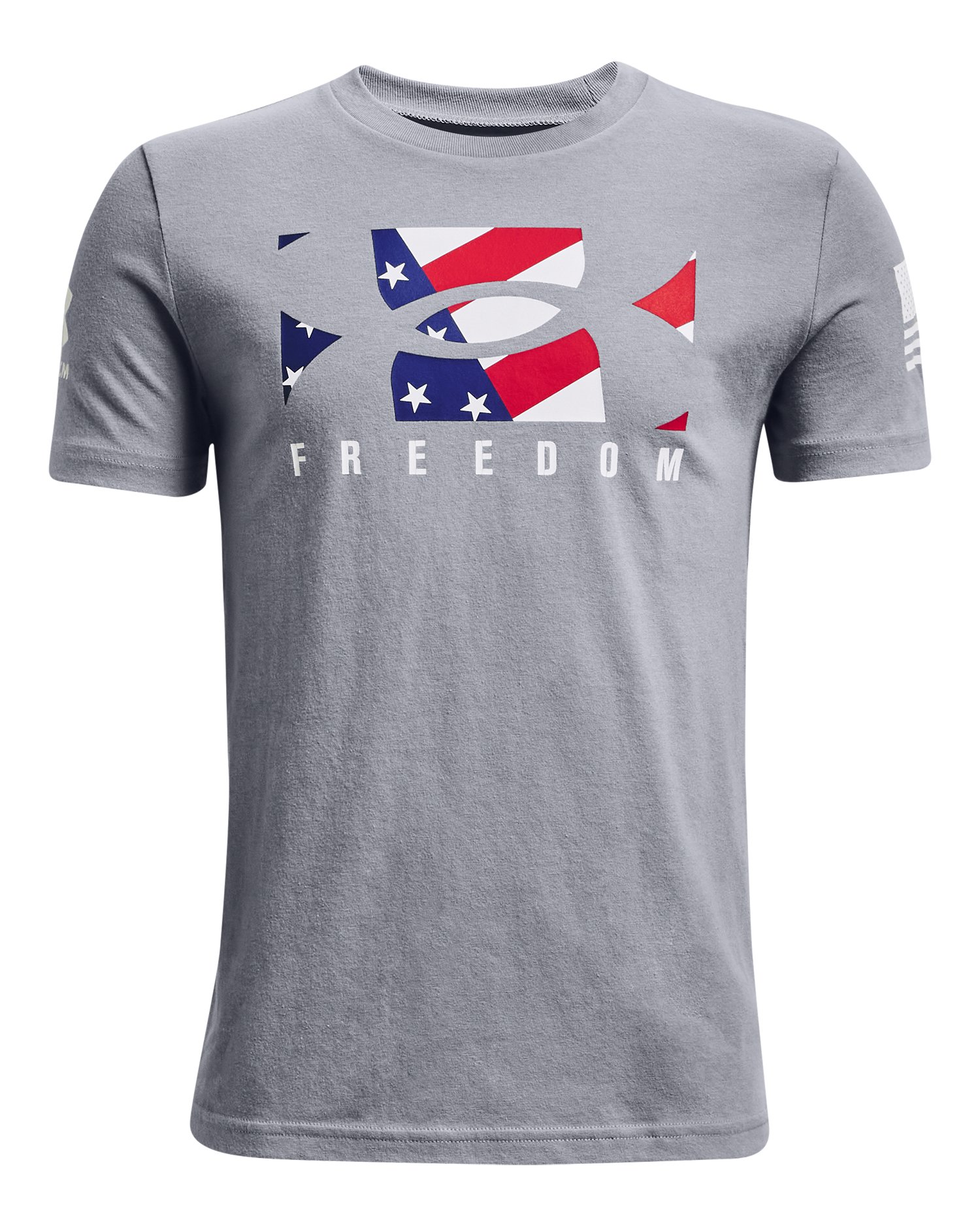 Boys' UA Freedom Big Flag Logo T-Shirt  3