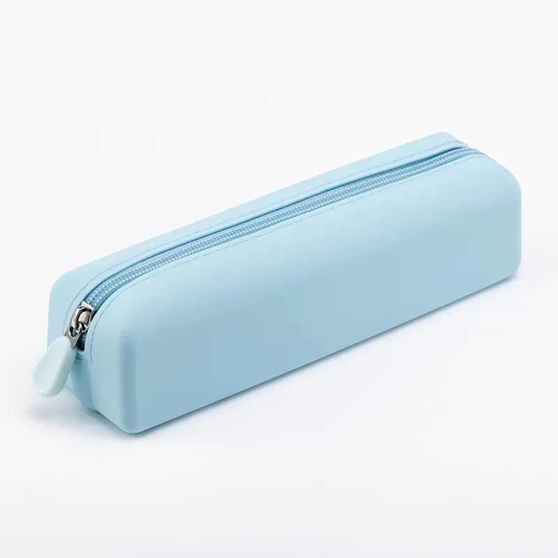 Silicone Pen Pencil Bag with Zipper 6