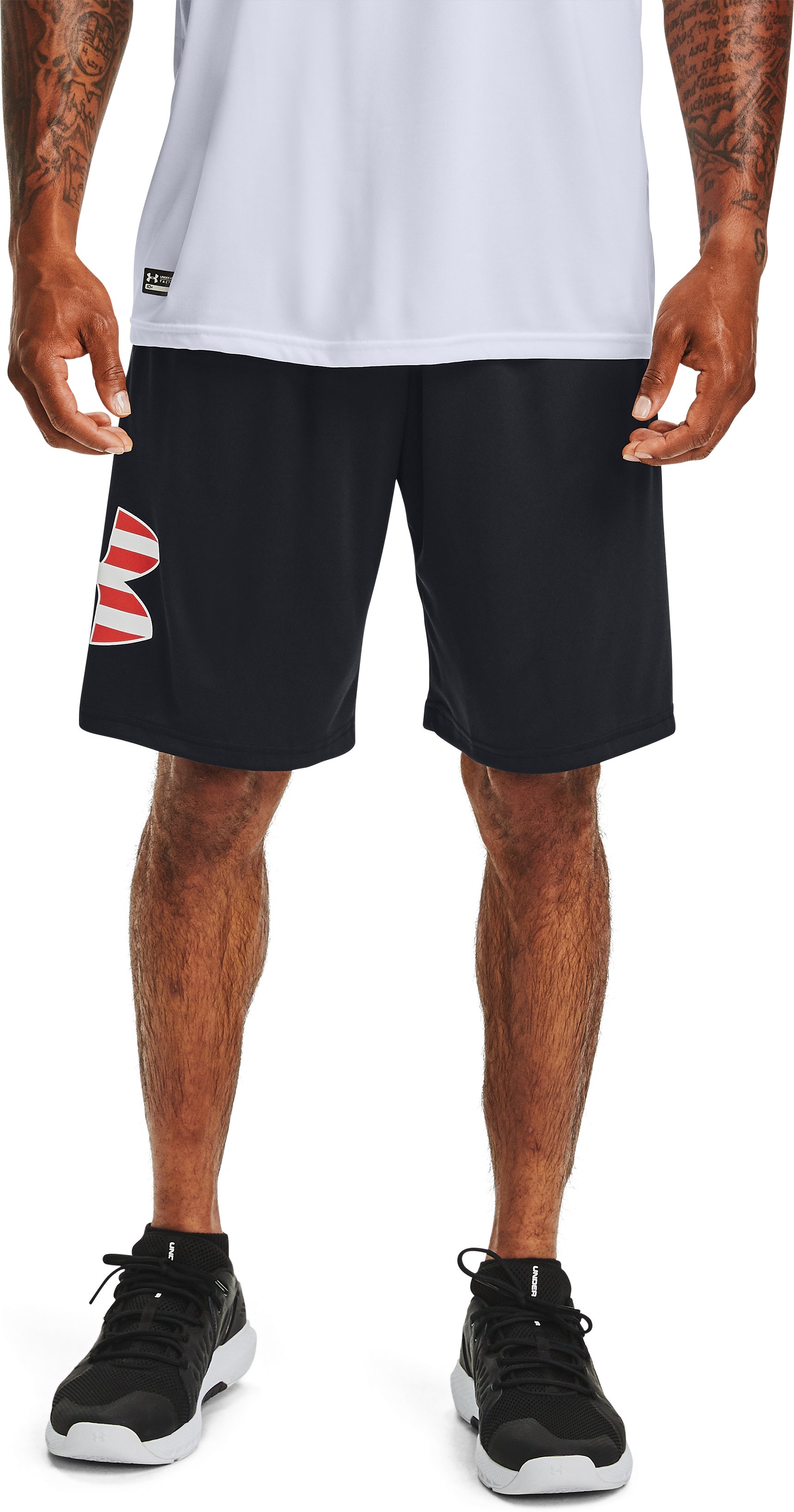 UA Freedom Tech Big Flag Logo Men's 10 Shorts 3