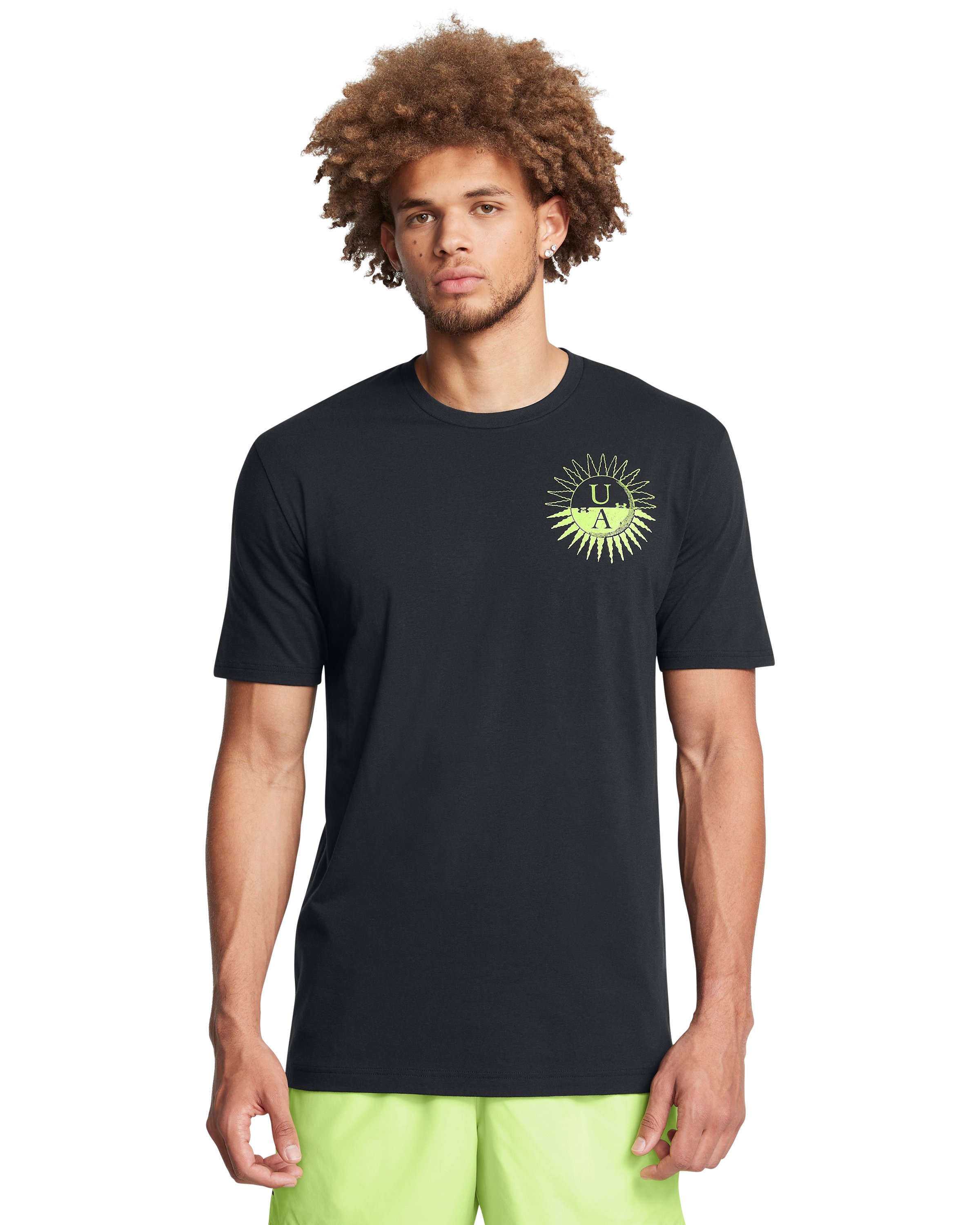 UA Sun Left Chest Men's Short Sleeve 1