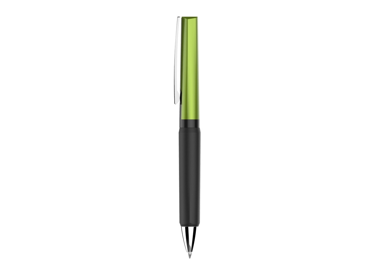 Twist Action Plastic Ballpoint Pens with metal clip 3