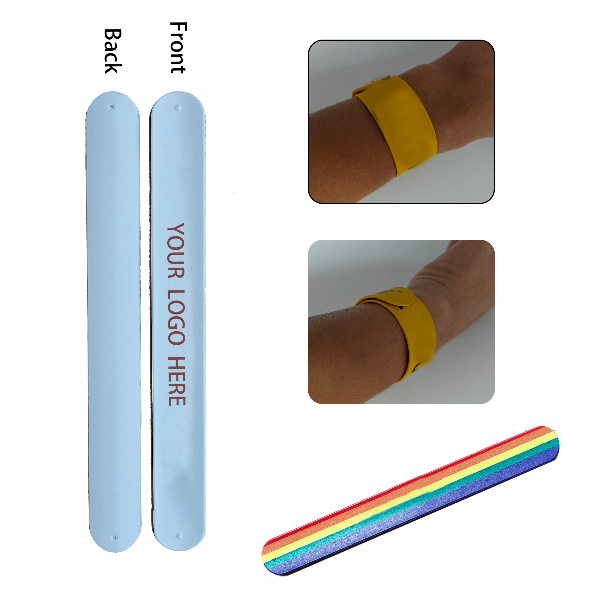 Silicone Slap Band 2