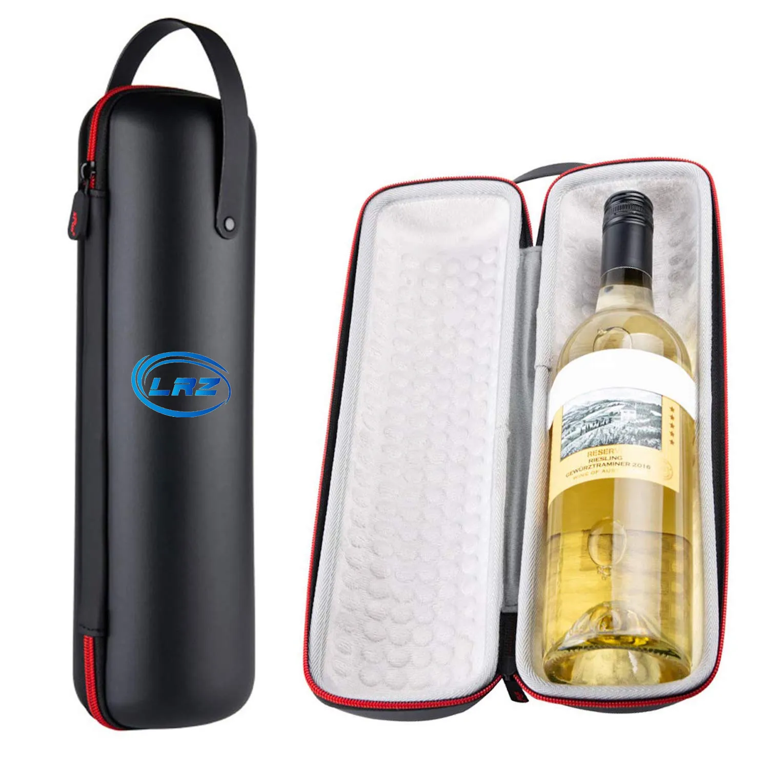 Shockproof & Waterproof EVA Insulated Single Bottle Tote 4