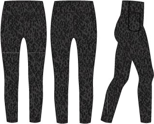Women's UA Motion Printed Ankle Leggings  4