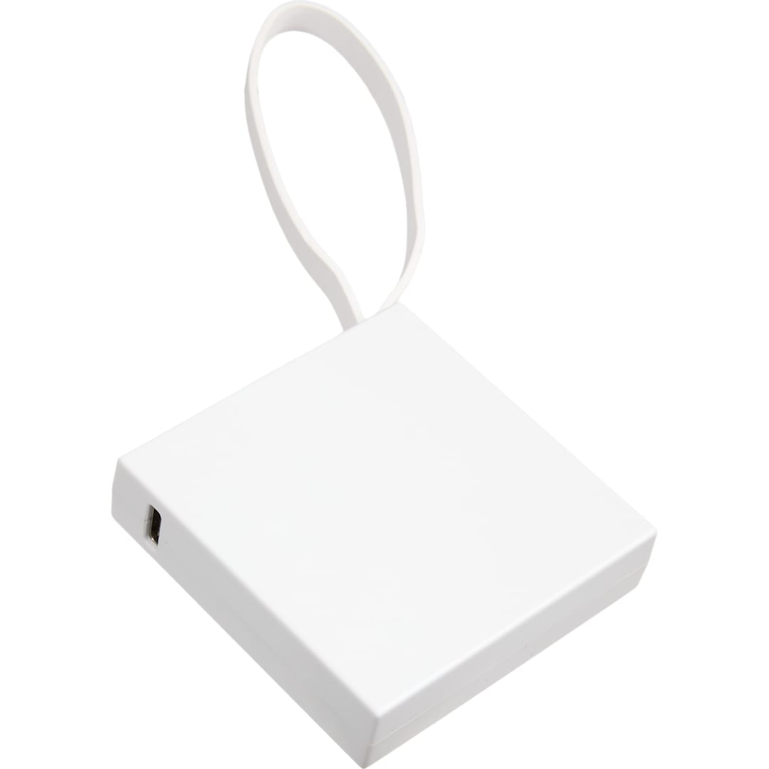 Recycled ABS 2000 mAh Power Bank with Type-C Cable 27
