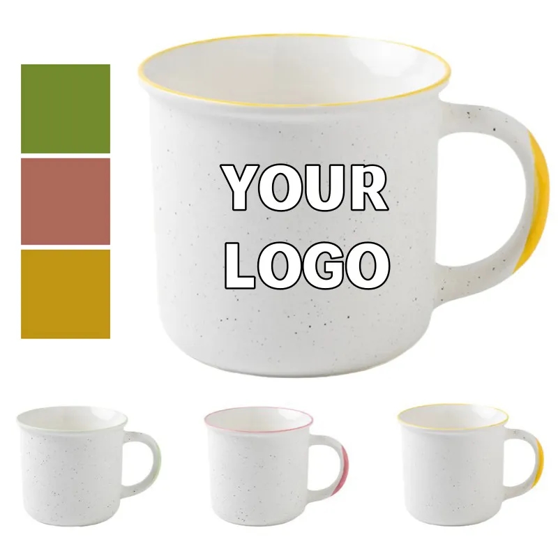 Campfire Two tone Mug 12 Oz Ceramic Coffee Cup 2