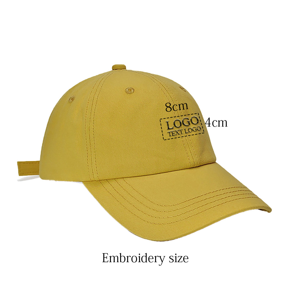 Simple Versatile Embroidery Custom Dad Hat 2
