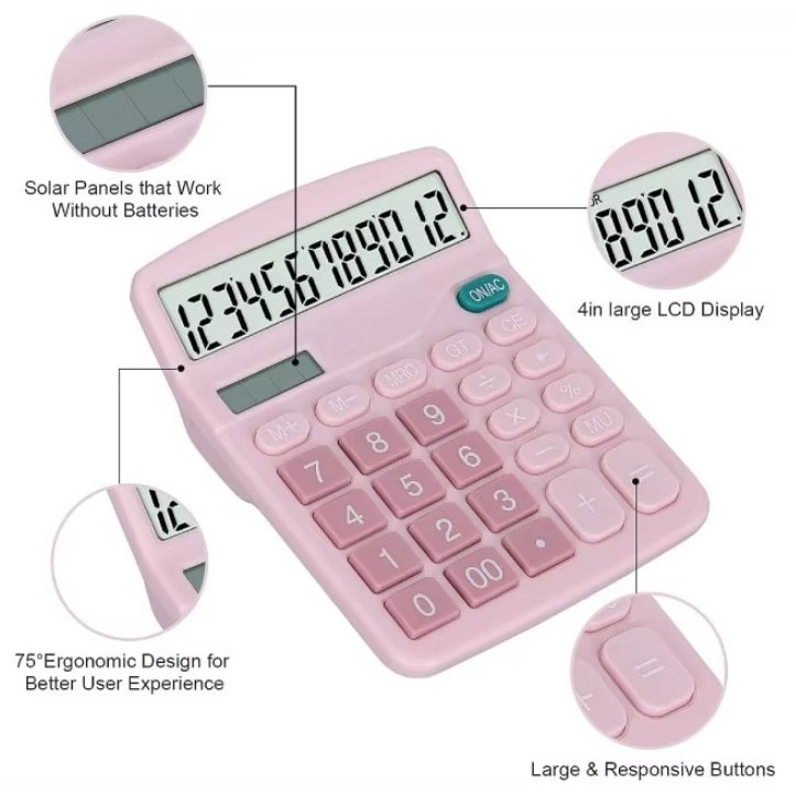 12-Digits Solar Calculator 3
