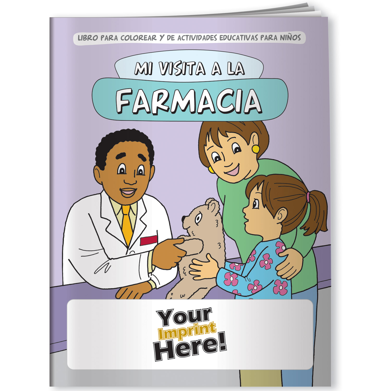 Coloring Book - My Visit to the Pharmacy (Spanish) 2