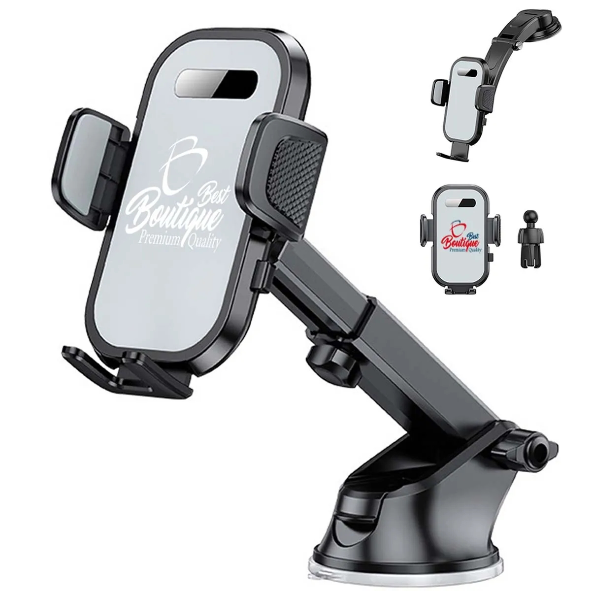 360 Degree Universal Silicone Magnetic Vent Car Phone Holder 4