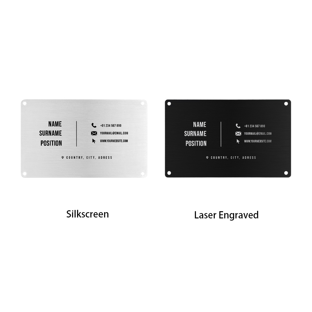 Aluminum Business Card 1mm 14