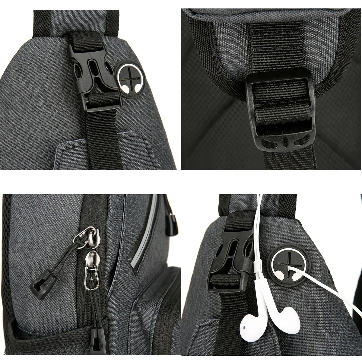 Enough Inventory Multipurpose Crossbody Shoulder Bag Daypack 6