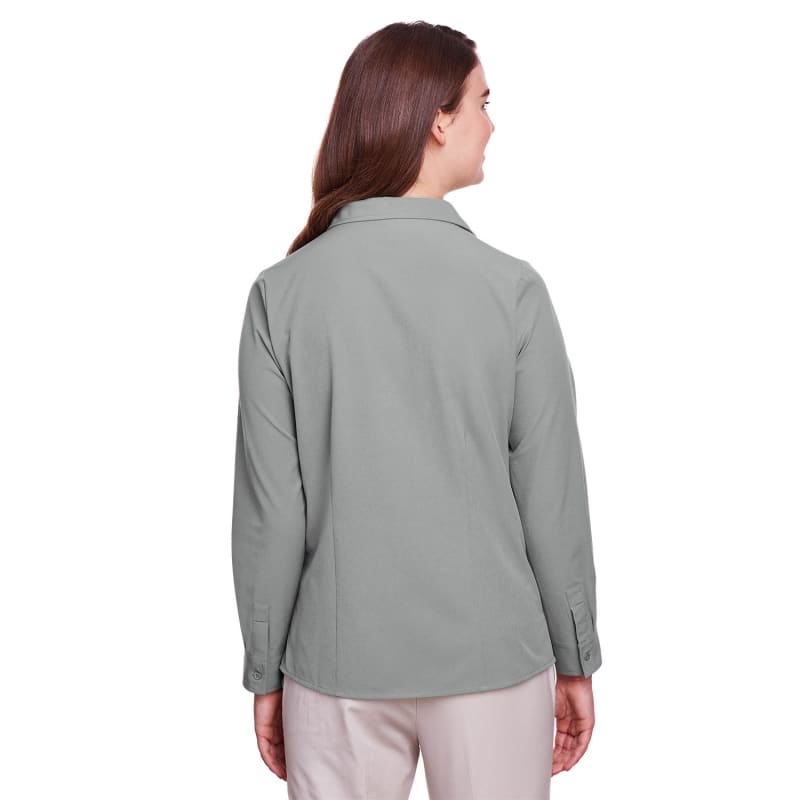 UltraClub Ladies' Bradley Performance Woven Shirt 12
