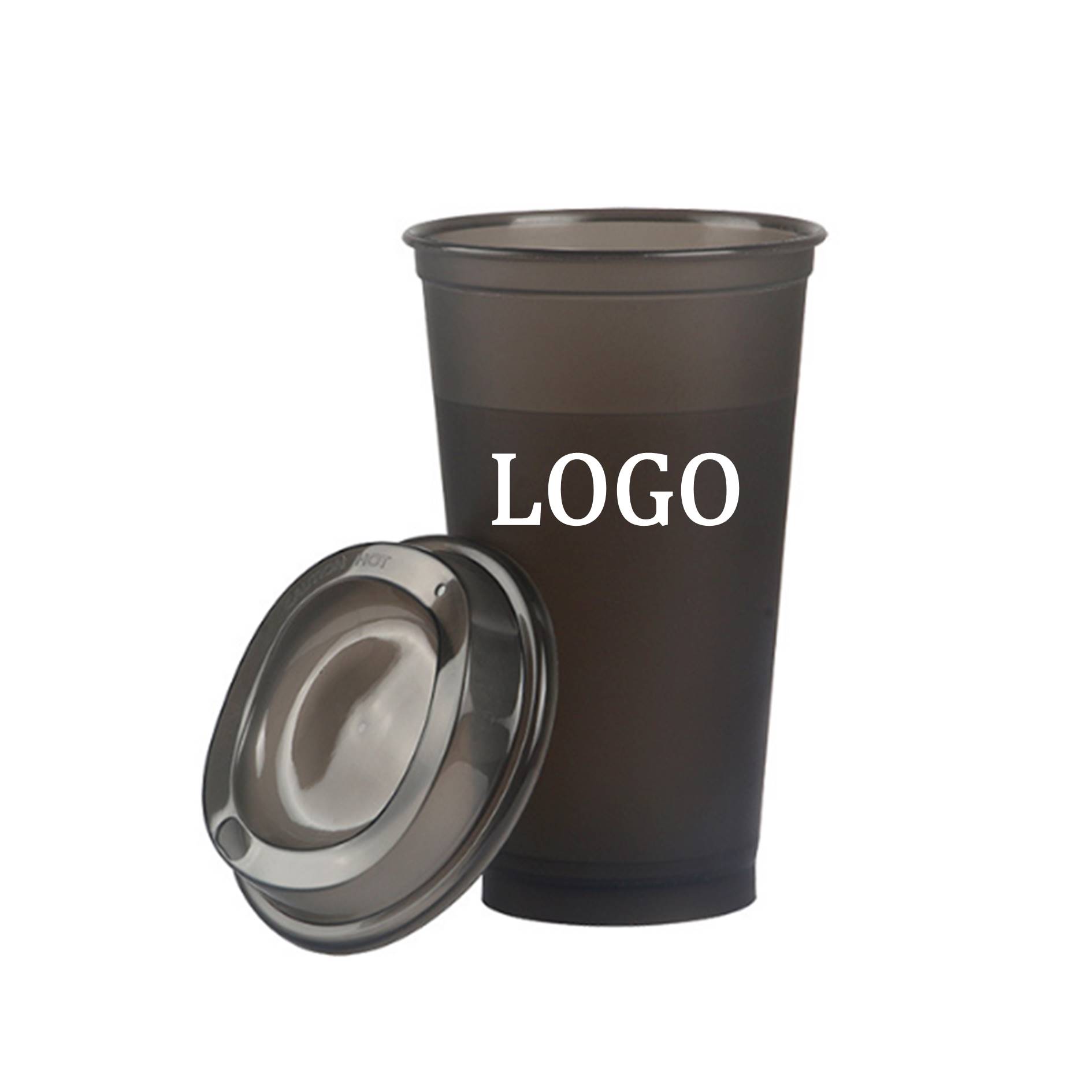 16oz Heat Color Changing Cup With Lid 2