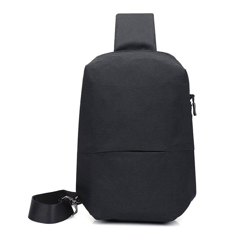 Men and women leisure simple casual chest bag backpack 11