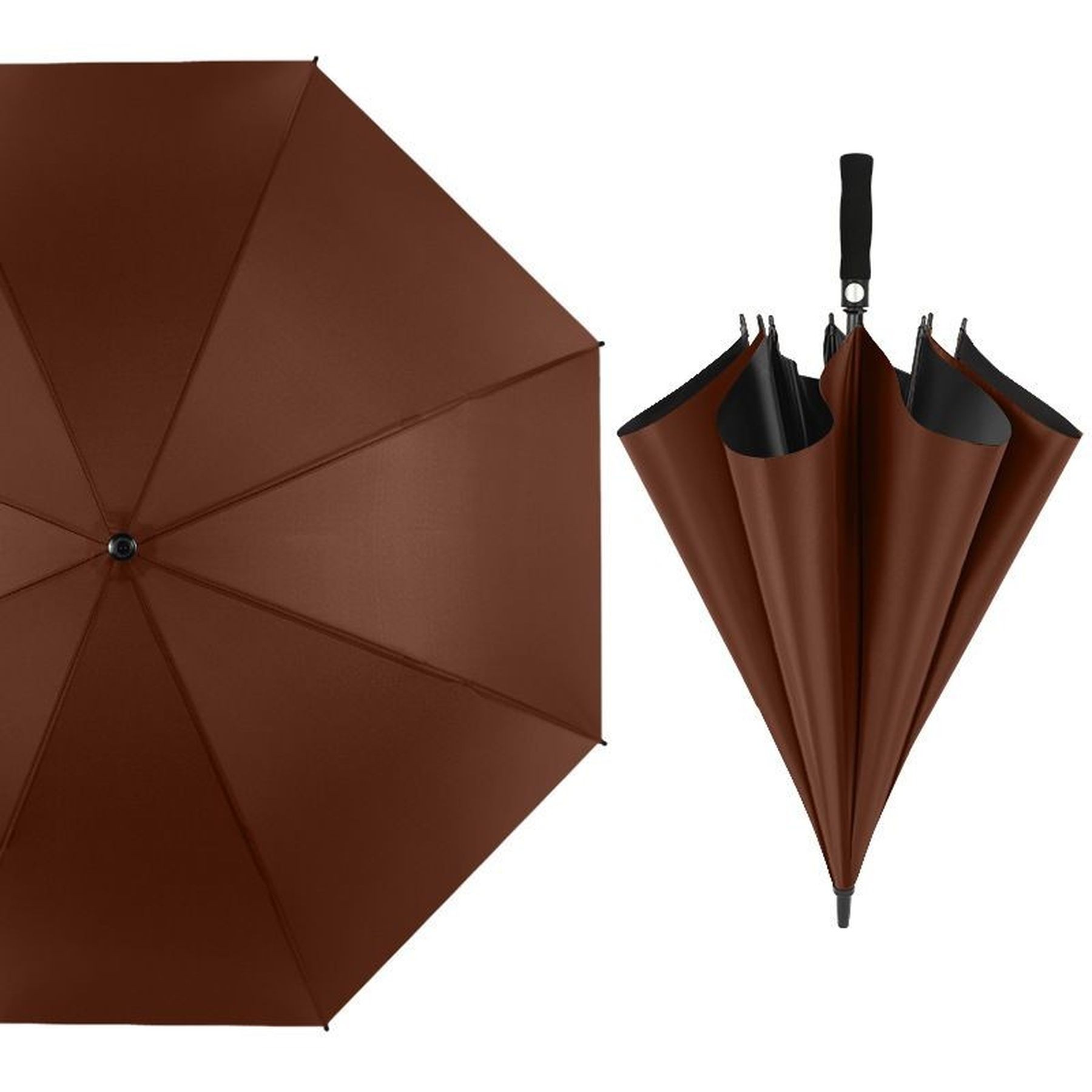 Automatic Open Windproof Large Golf Umbrellas 3