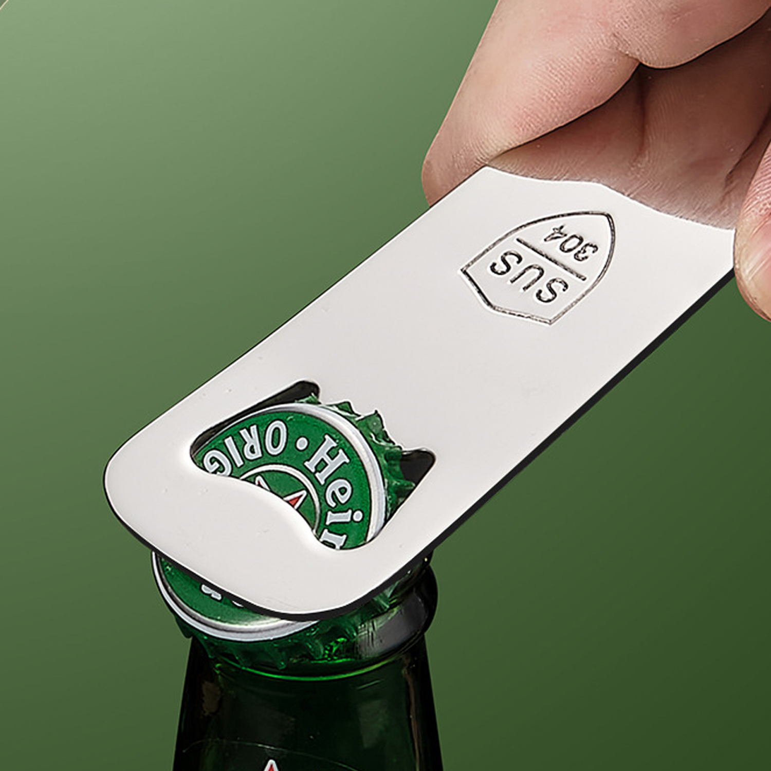 Stainless Steel Beer Opener 6