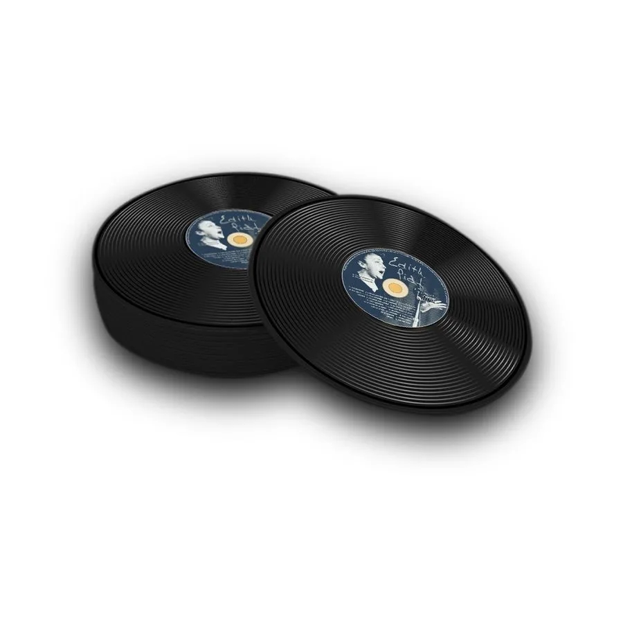 Soft Plastic Record Coaster 2