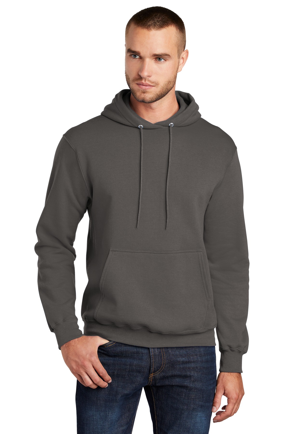 Port & Company® Tall Core Fleece Pullover Hooded Sweatshirt 10