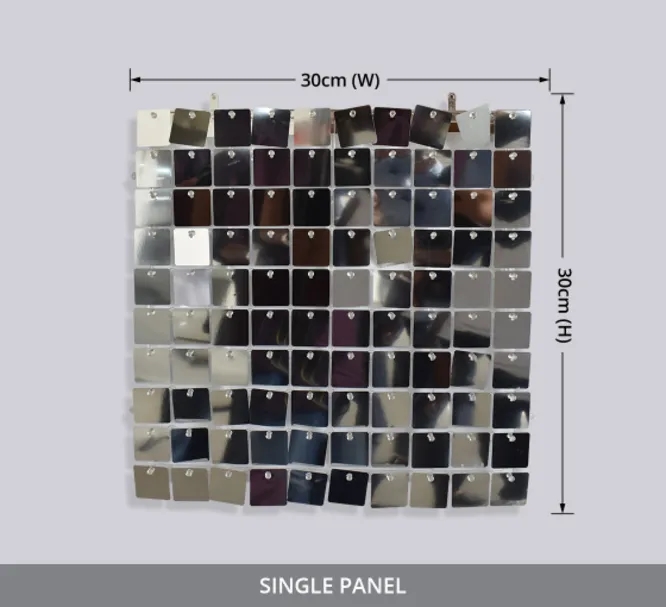 Shimmer Panel - Silver 4