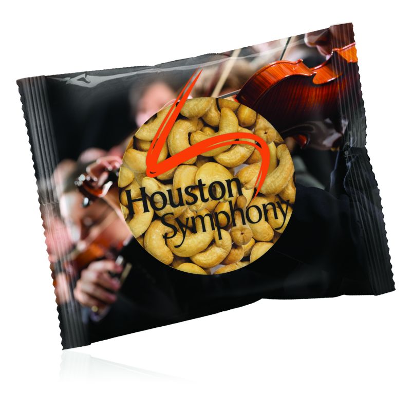 2oz. Full Color DigiBag™ with Jumbo Salted Cashews 1
