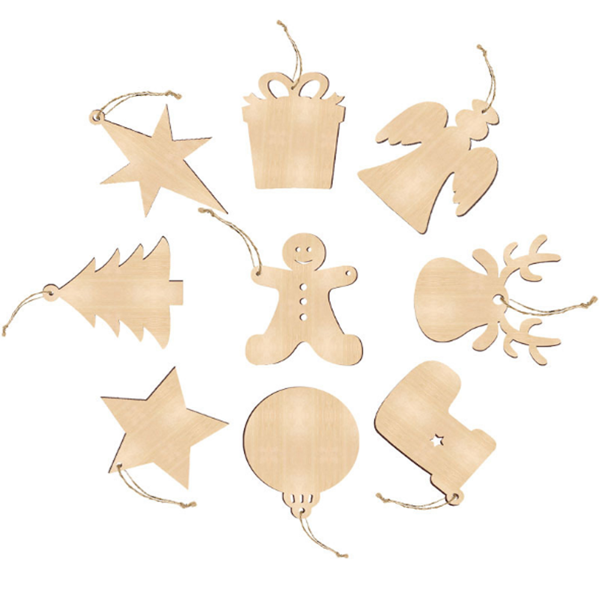 Stylish Wooden Tree Pendant 3