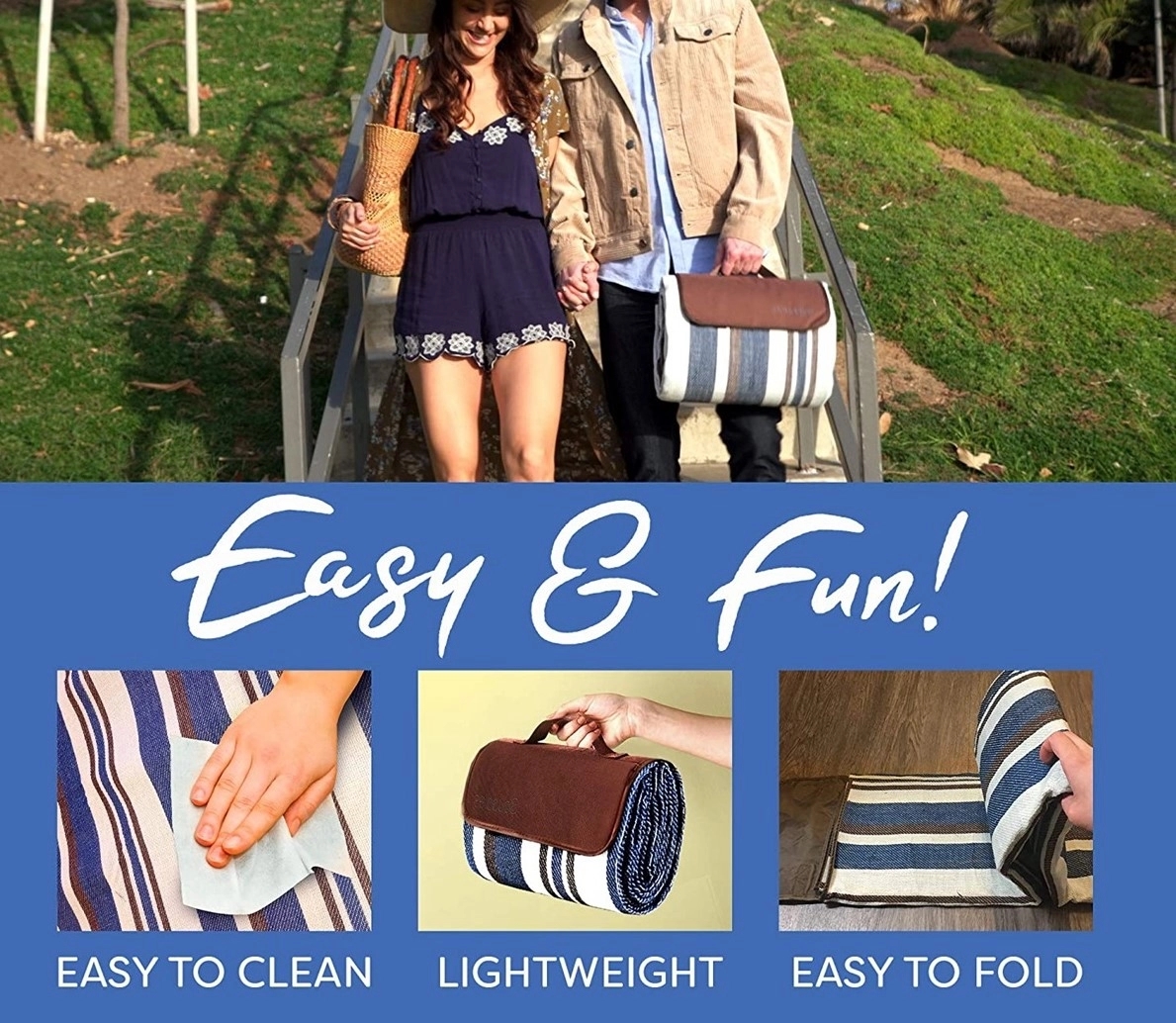 Camping Folding Picnic Blanket 5