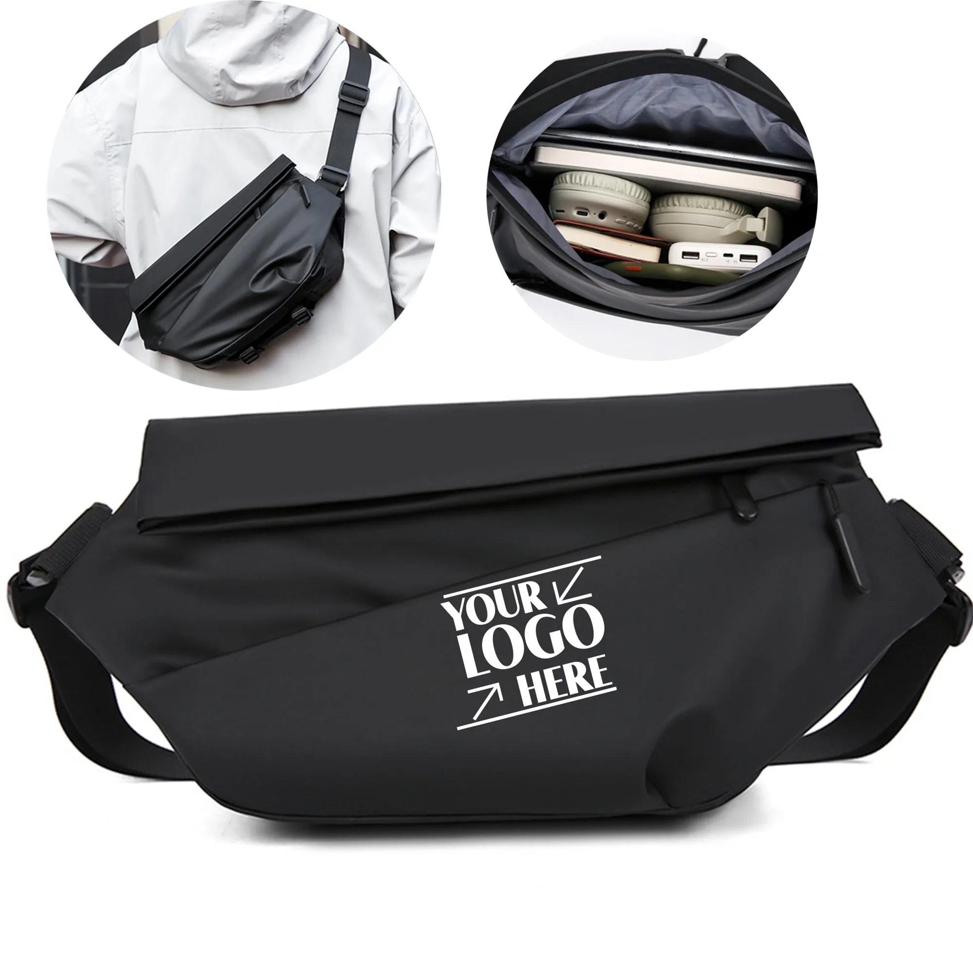 Lightweight Single Shoulder Crossbody Bag