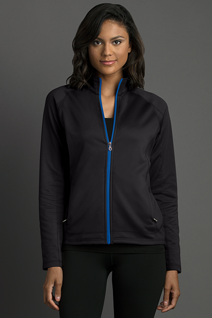 Women's Brushed Back Micro-Fleece Full-Zip Jacket 21