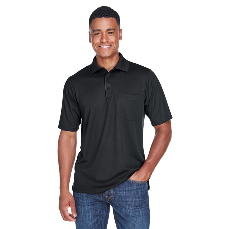 CORE365 Men's Origin Performance Piqué Polo With Pocket 7