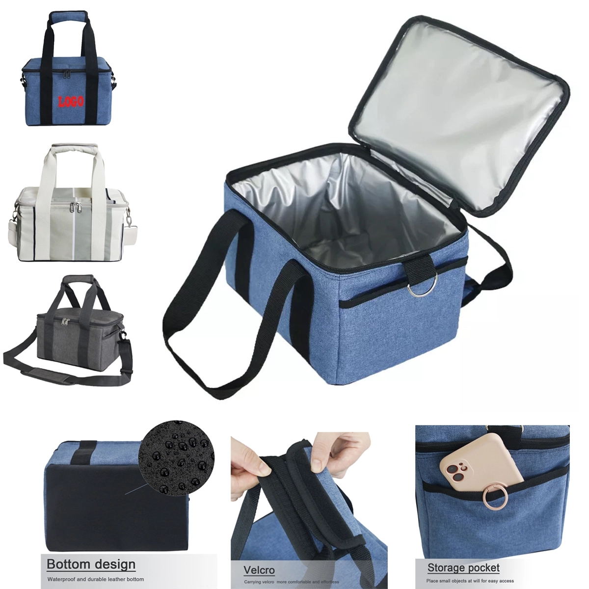 Insulated Lunch Tote Bag 1