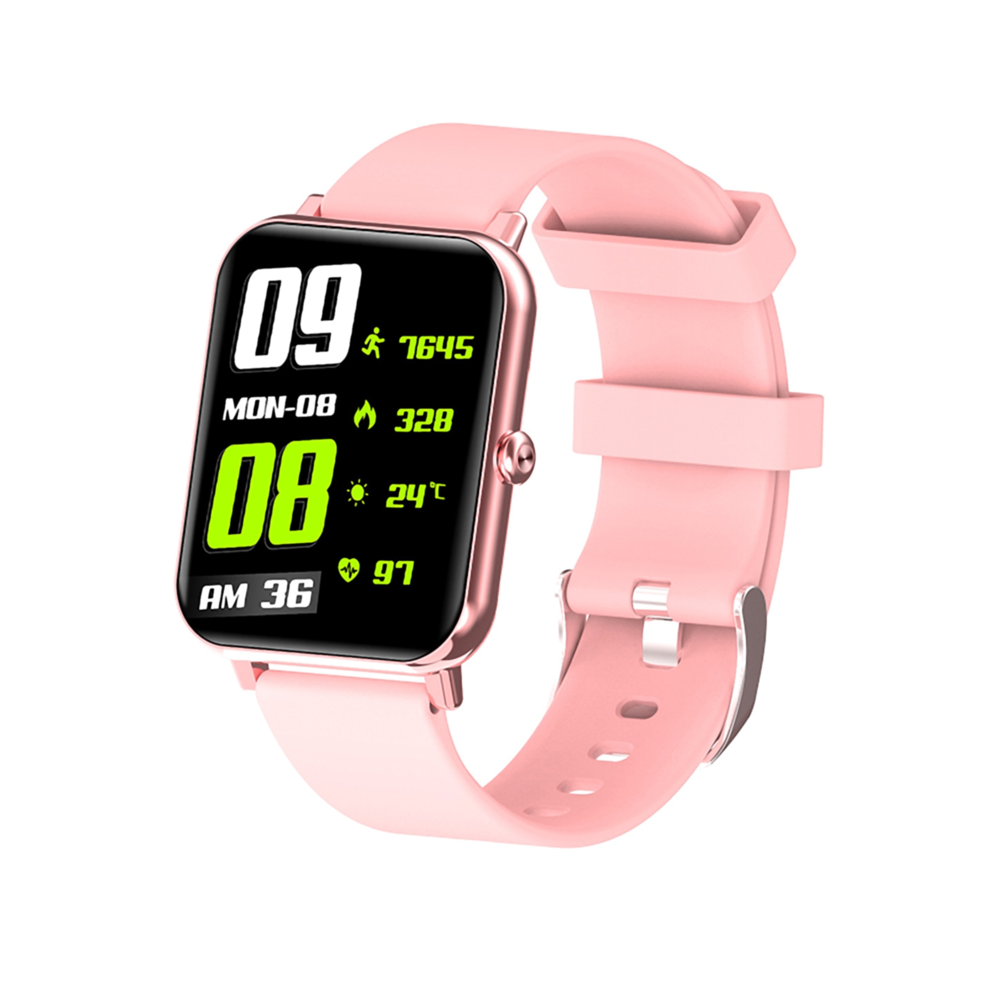1.28" Waterproof Fitness Smartwatch 4