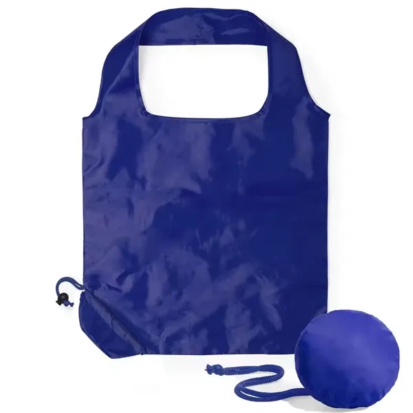 Foldable Round Ball Shaped Shopping Bag 4
